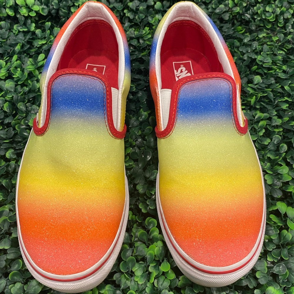 Vans Rainbow Sparkle Shoes